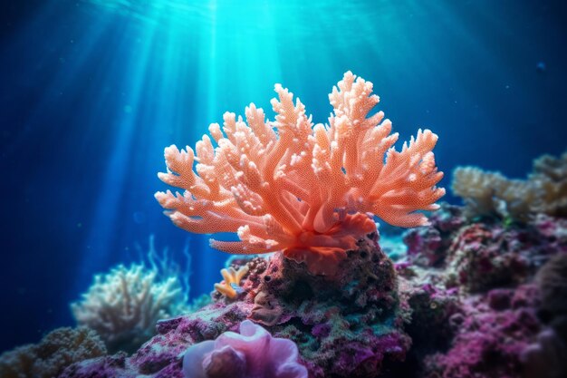 Diving into the Enchanting World of Coral Exploring the Abstract Underwater Textures of Reef