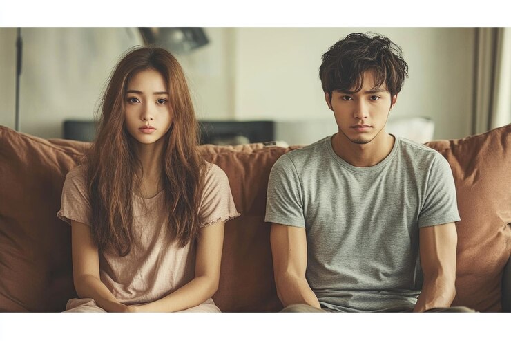 離婚 と 失望 アジア の 夫婦 は 3 月 の 後,感情 的 な 闘い と 家族 の 問題 に 直面 し て い ます
