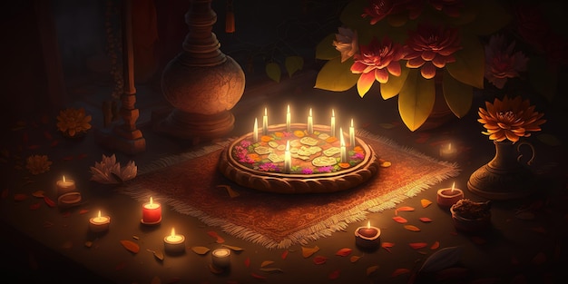 diwali achtergrond