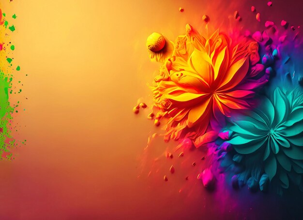 diwali background with colorful