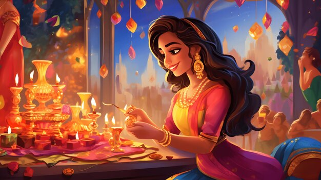 Diwali Background