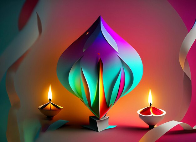 Photo diwali background