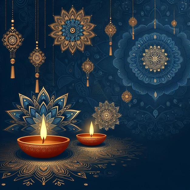 DiWALI BALI illustratie