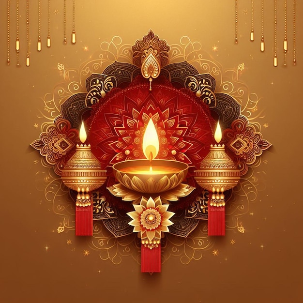 DIWALI BALI illustration