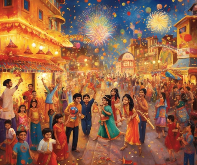 Diwali carnival celebrations