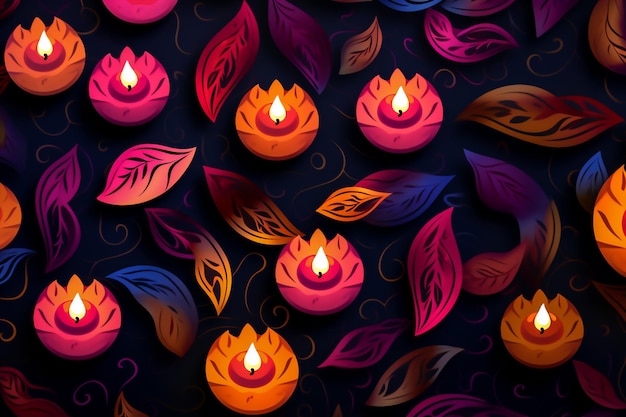 Diwali concept background Diwali Indian festival Diwali Hindu festival