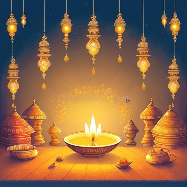 Diwali elements Dipawali logo's Dipwali sale post