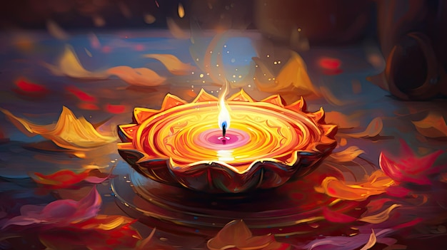 Diwali festival background