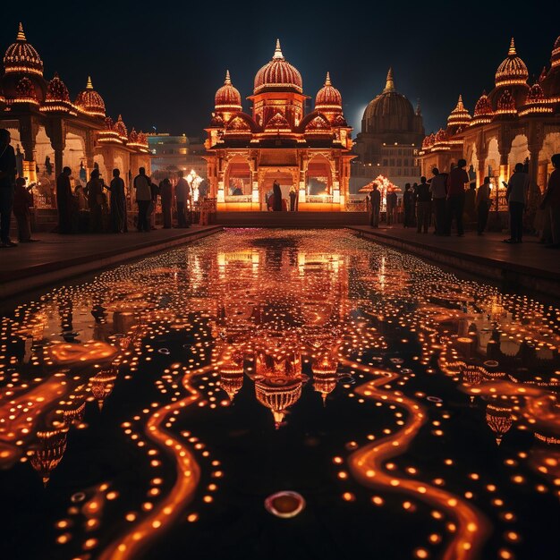 Photo diwali festival and celebrations 8k hd photography
