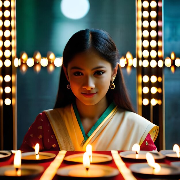 Premium AI Image diwali festival diwali deepavali or dipavali the