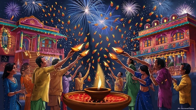 Diwali festival of lights tradition