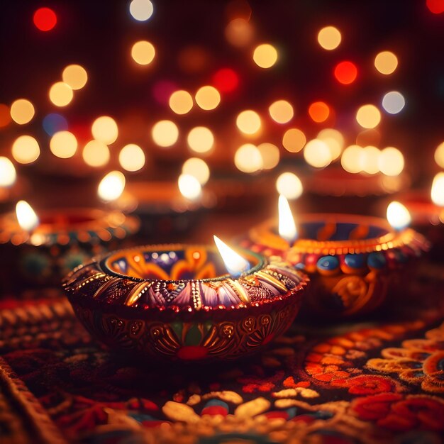 Photo diwali the festival of lights