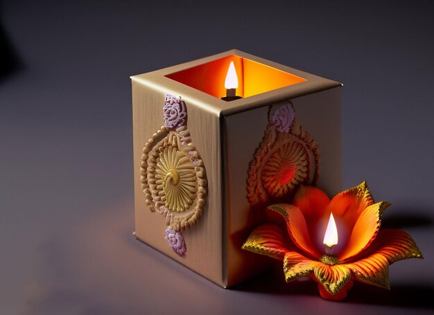 Diwali gift box dark