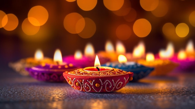 Diwali holiday indian traditional festival