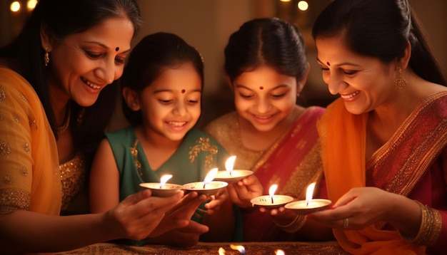 Diwali holiday indian traditional festival