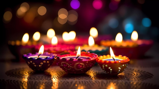 Diwali is the festival of lights in india