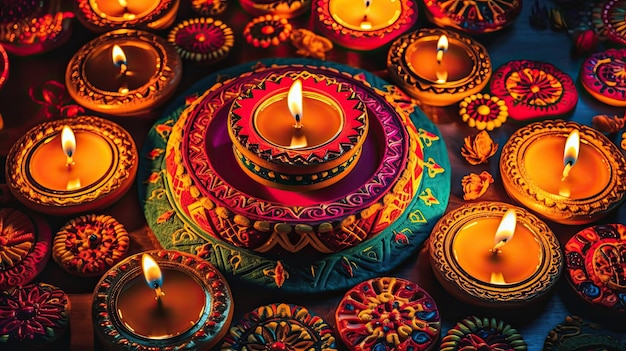 Diwali is the festival of lights in india