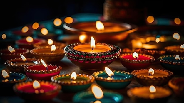 Diwali is the festival of lights in india