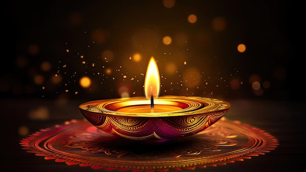 Diwali is the festival of lights in india