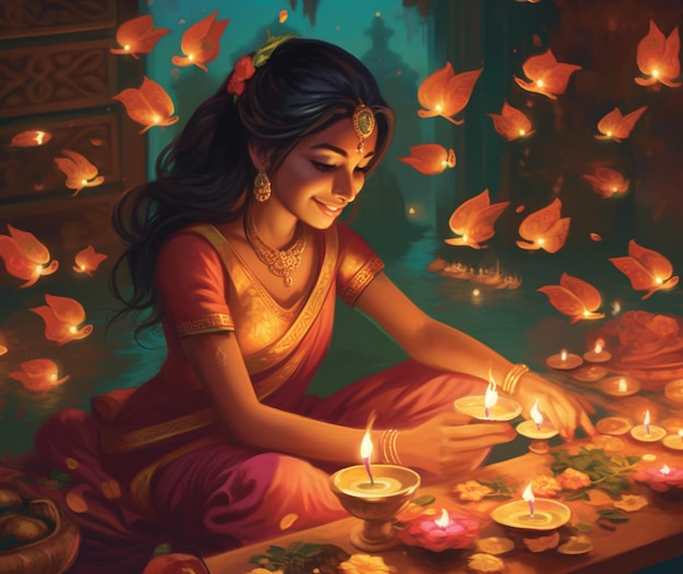 Diwali kaarten