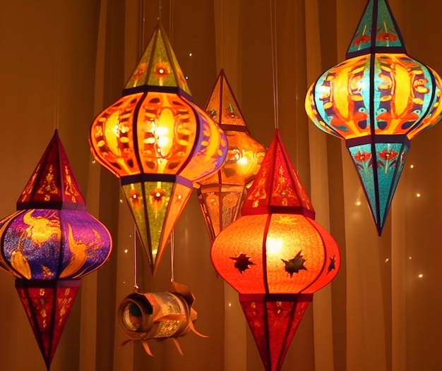 Diwali lantern decorations