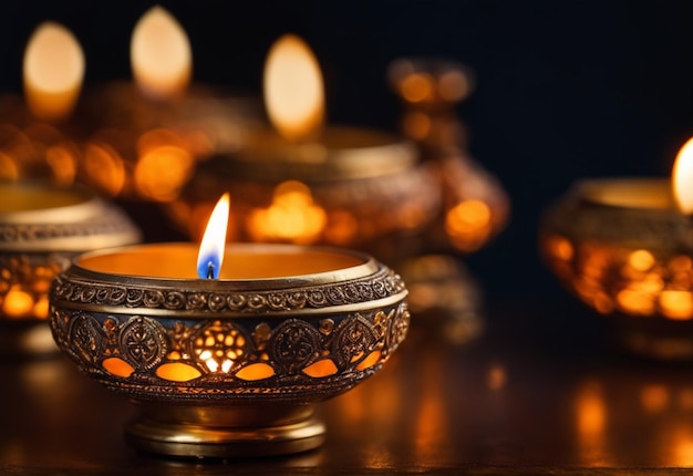 Diwali of light and kindness background