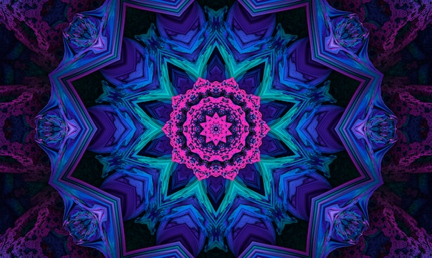 Modello diwali mandala. pattern per meditazione, yoga, chill-out, relax, video musicali, performance di trance, eventi tradizionali indù e buddisti.