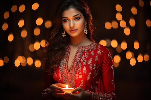 Diwali-mode en traditionele kledij