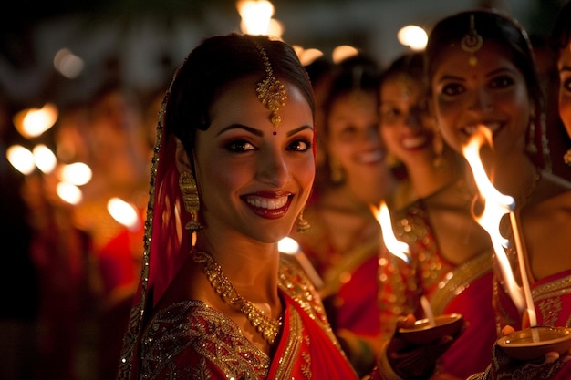 Diwali Revelry Illuminated Bliss