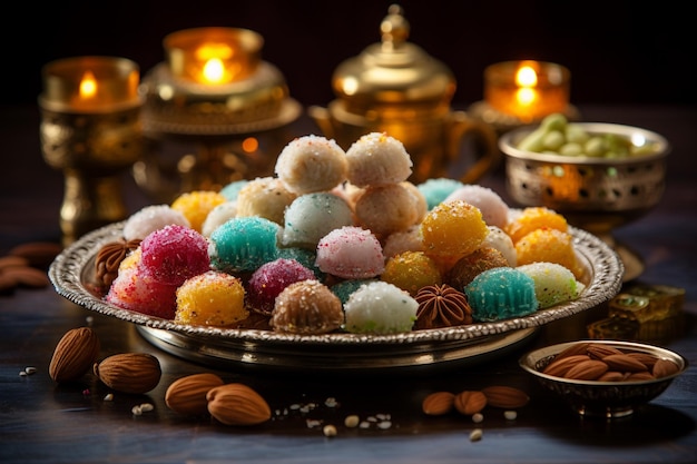 Diwali Sweets Food Extravaganza Crafted with Generative AI