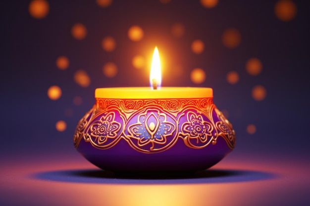 Diwali Vakantie achtergrond