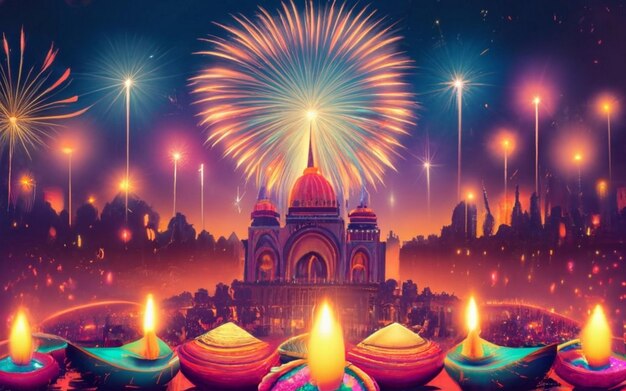 Diwali vuurwerk Gelukkige Diwali achtergronden Diwali achtergrond Diwali behang Diwali afbeeldingen