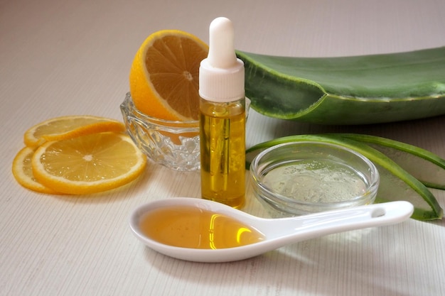 DIY Aloe Vera face and hair mask