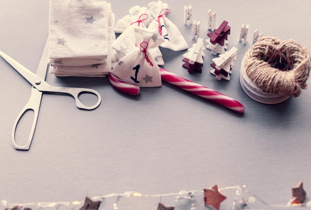 Foto diy daden van vriendelijkheid advent kalender voor een kerstmis