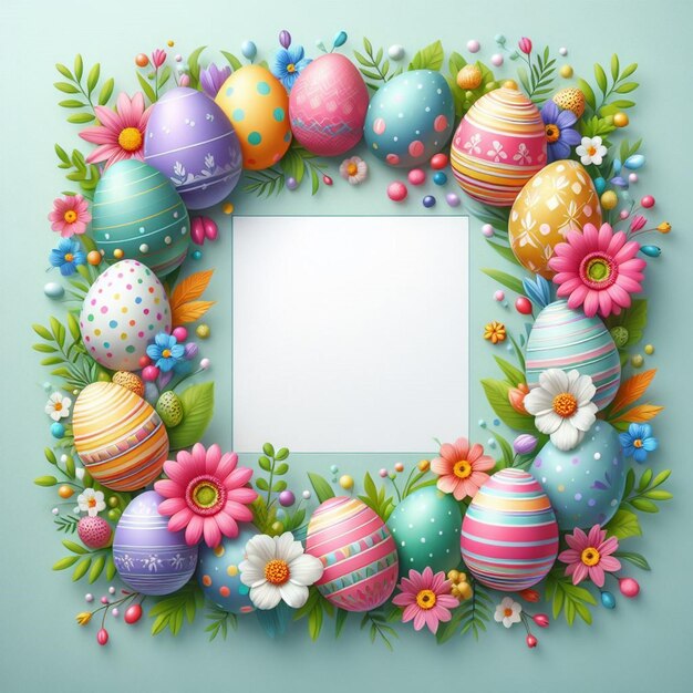 diy easter frame craft create a charming and personalized holiday display for memories