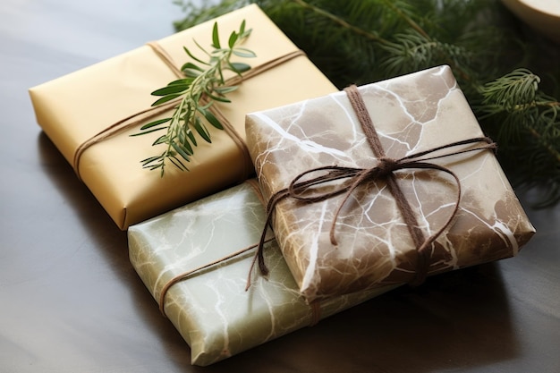 Опаковка подарков с использованием экологически чистых материалов