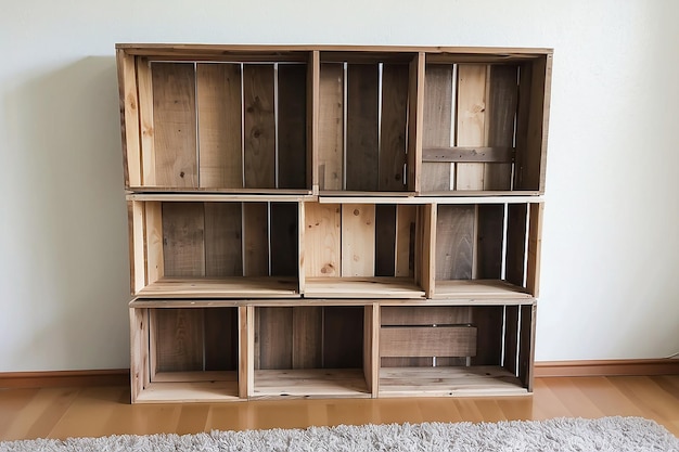 DIY houten kistrekken voor rustieke opslagoplossingen