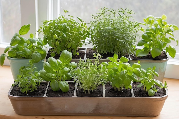 DIY Indoor Herb Garden