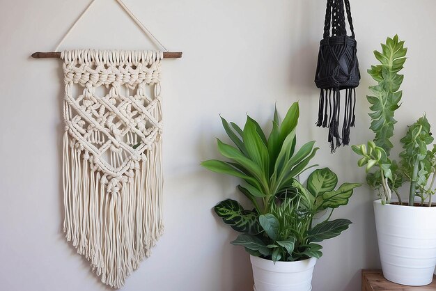 Photo diy macrame wall hanging