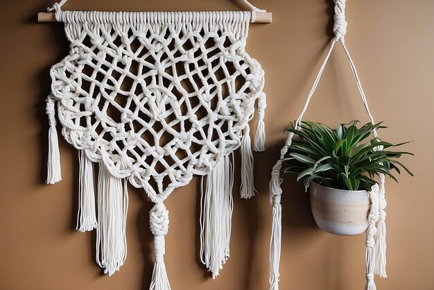 Photo diy macrame wall hanging