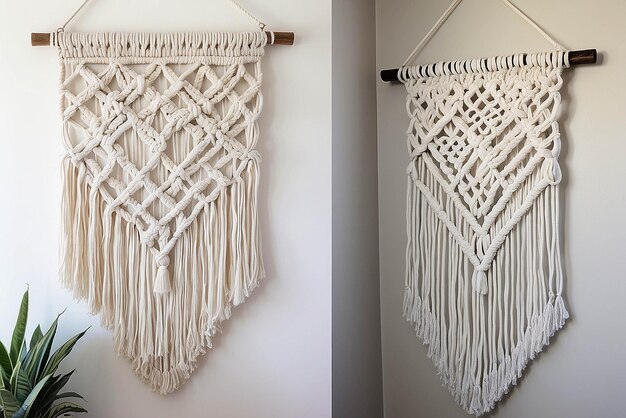 Photo diy macrame wall hanging