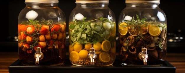 Diy Pickling Fermentation Lids Background