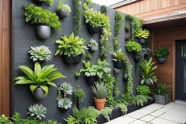 DIY Vertical Garden Wall