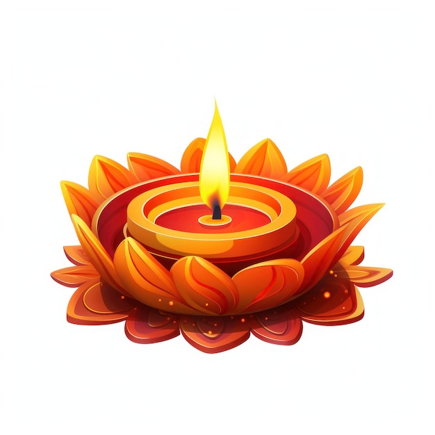 Diya-icoon voor de Diwali