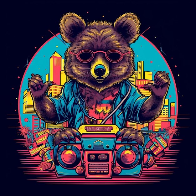 Dj bear baby