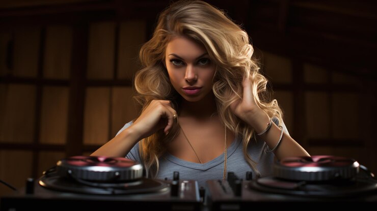 Photo dj girl photo