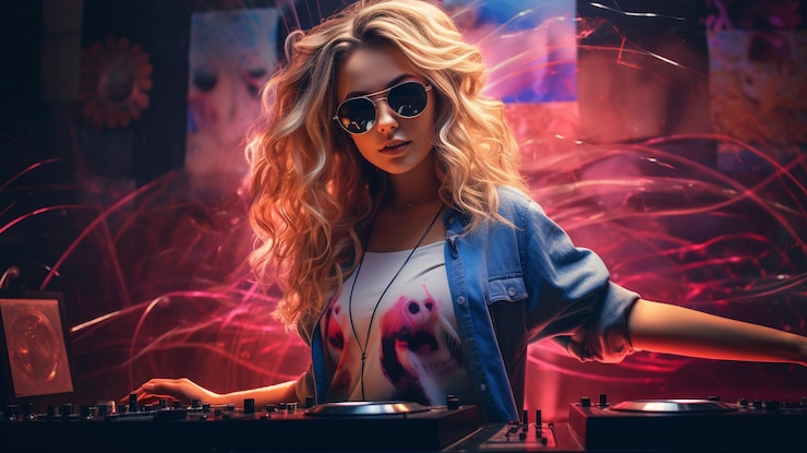 Photo dj girl photo