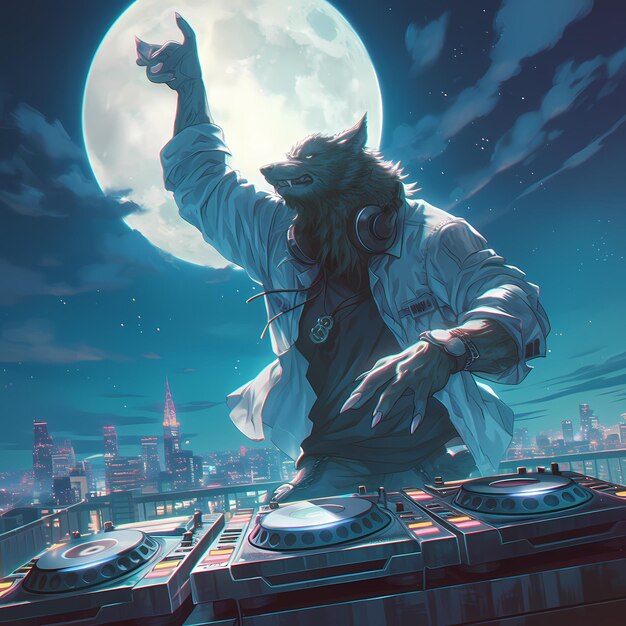 The DJ Howl A Wolf in the City