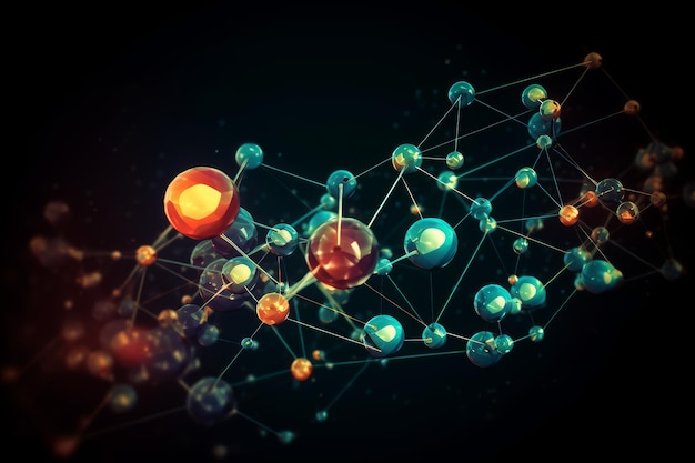 Dna atom structure Science formula Generate Ai