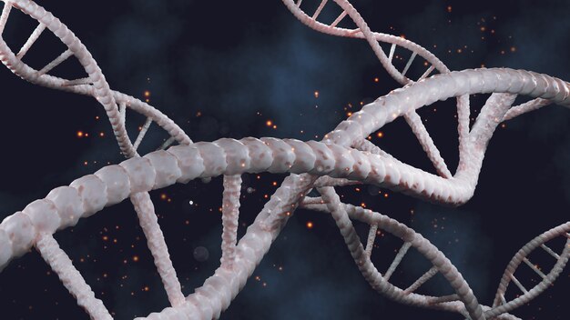 Dna background and molecular cellular analysis